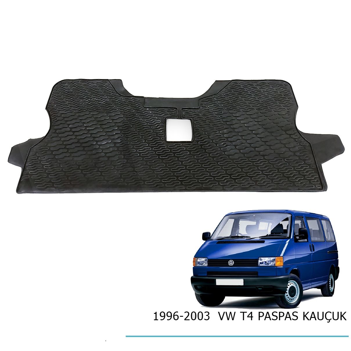 Vw Transporter T4 1998-2003 arası modellere uyumlu kauçuk paspas