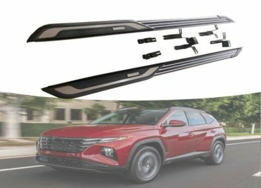 Hyundai tucson yan basamak koruma 2021+ oem tip çizgili model