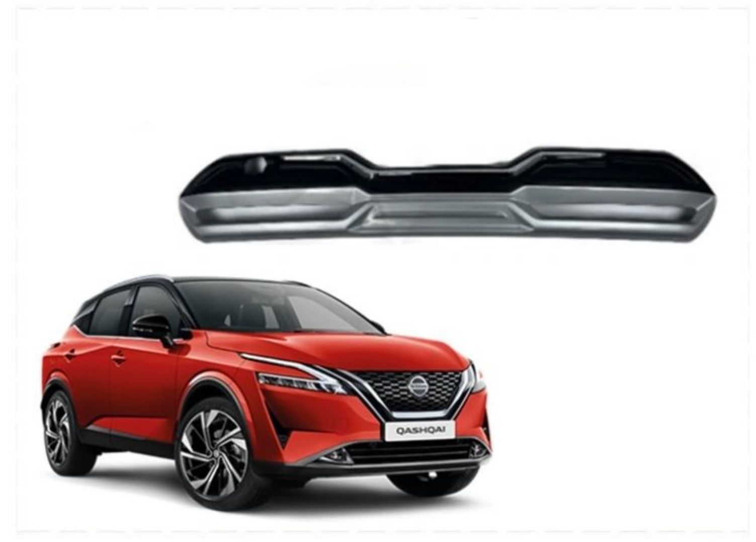 Nissan Qashqai Arka Tampon Koruması 2022+ Sonrası Uyumlu