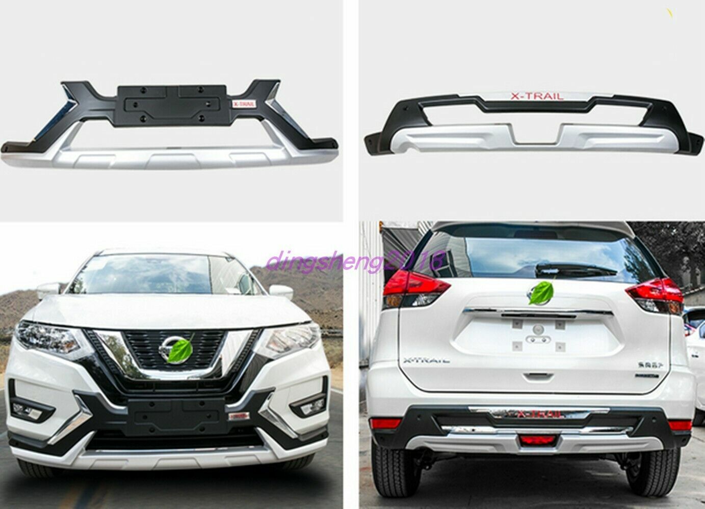 Nissan Xtrail ön arka tampon koruma 2018+ oem model