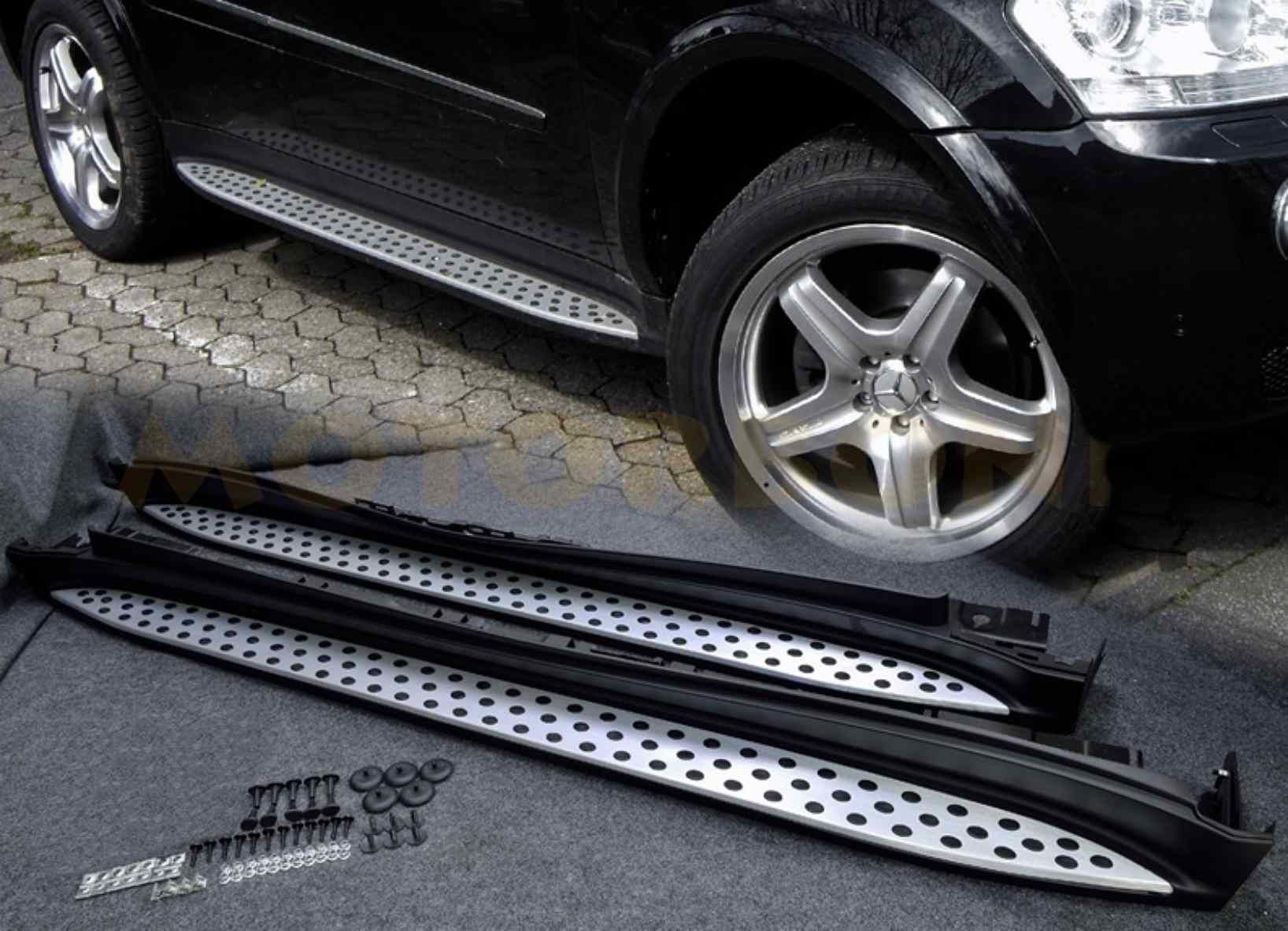 Mercedes ML350 (W164) yan basamak marşbiyel koruma 2006-2012 arası modeller