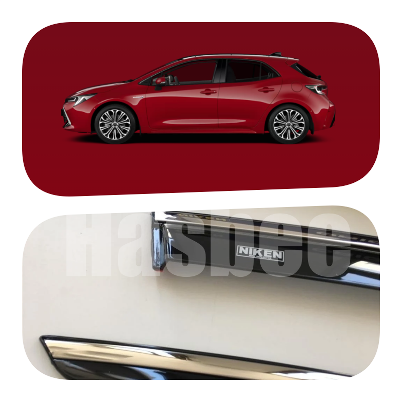 Toyota Corolla hb Kromlu Cam Rüzgarlığı Niken 2019+