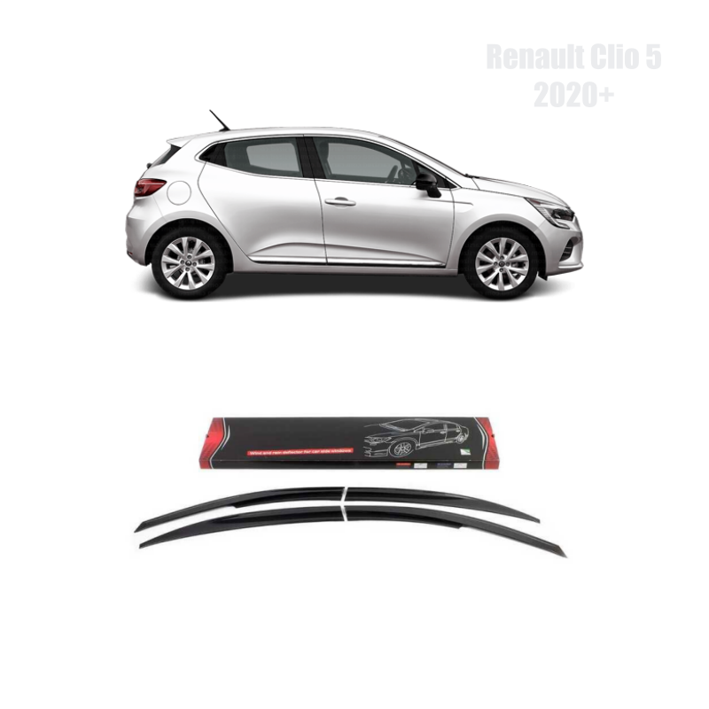 Renault Clio 5 Mugen Cam Rüzgarlığı 2019 sonrası 4'lü Sunplex