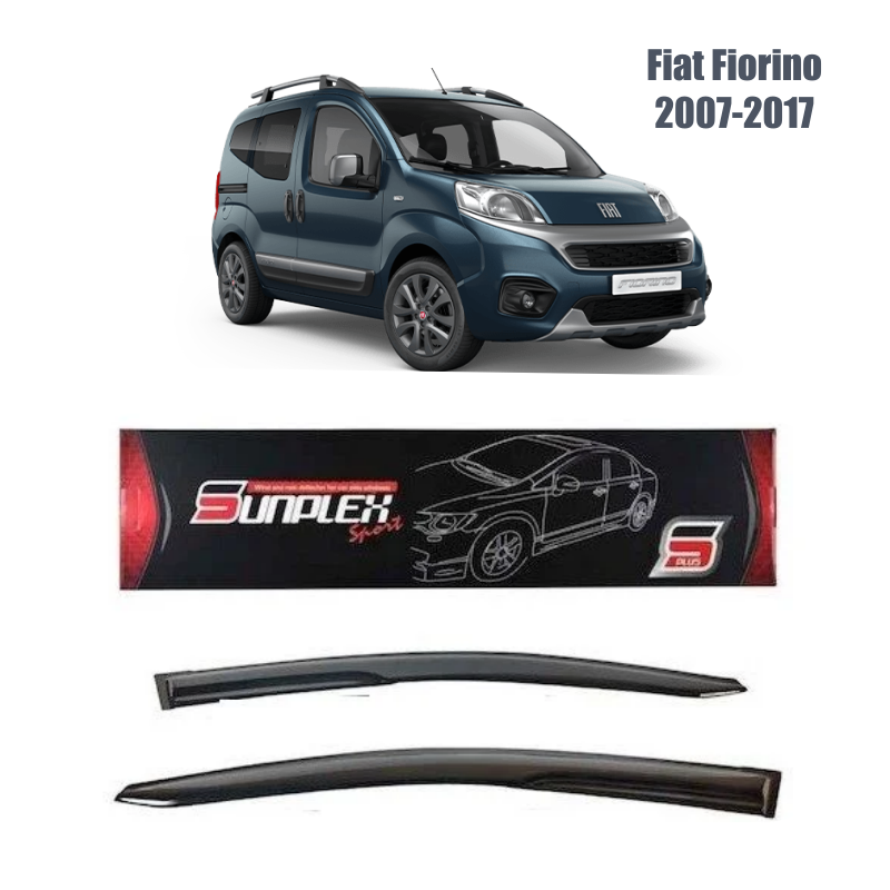 Fiat Fiorino Mugen Cam Rüzgarlığı 2007-2017 arası 2'li Sunplex