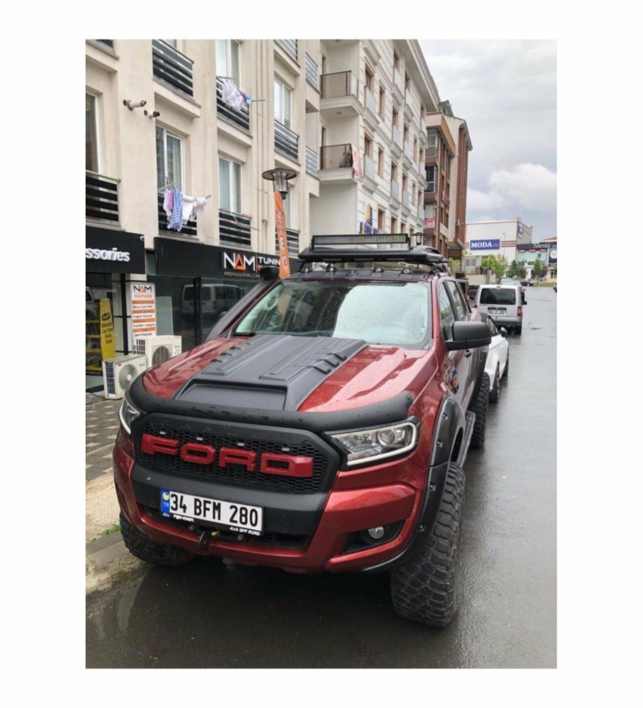Ford Ranger Kaput Şişirme Scoop 2012-2022 arası modeller