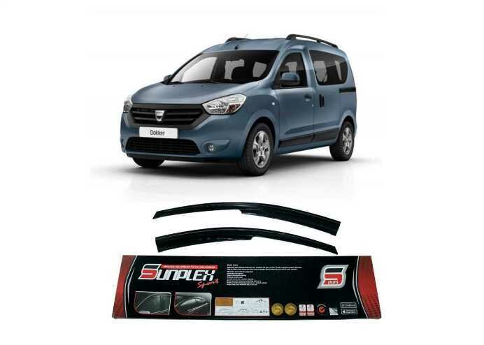 Dacia Dokker Mugen Cam Rüzgarlığı 2013 sonrası 2'li Sunplex