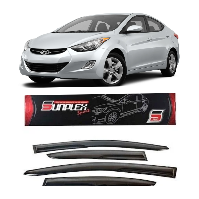 Hyundai Elantra Mugen Cam Rüzgarlığı 2011-2017 arası 4'lü Sunplex