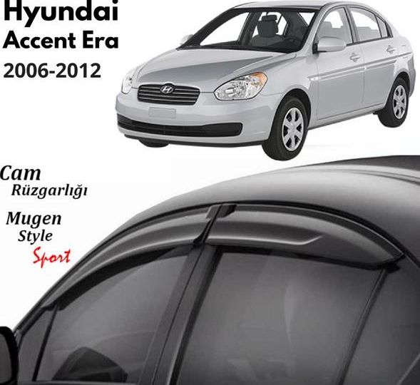 Hyundai Accent Era Uyumlu Cam Rüzgarlığı 2006-2012 arası uyumlu Mugen