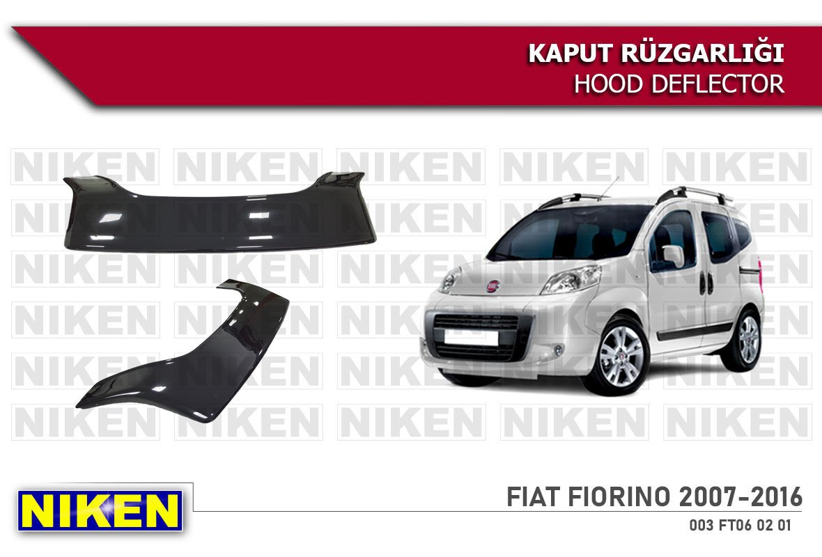 Fiat Fiorino Kaput Rüzgarlığı Koruyucu 2007-2016 arası