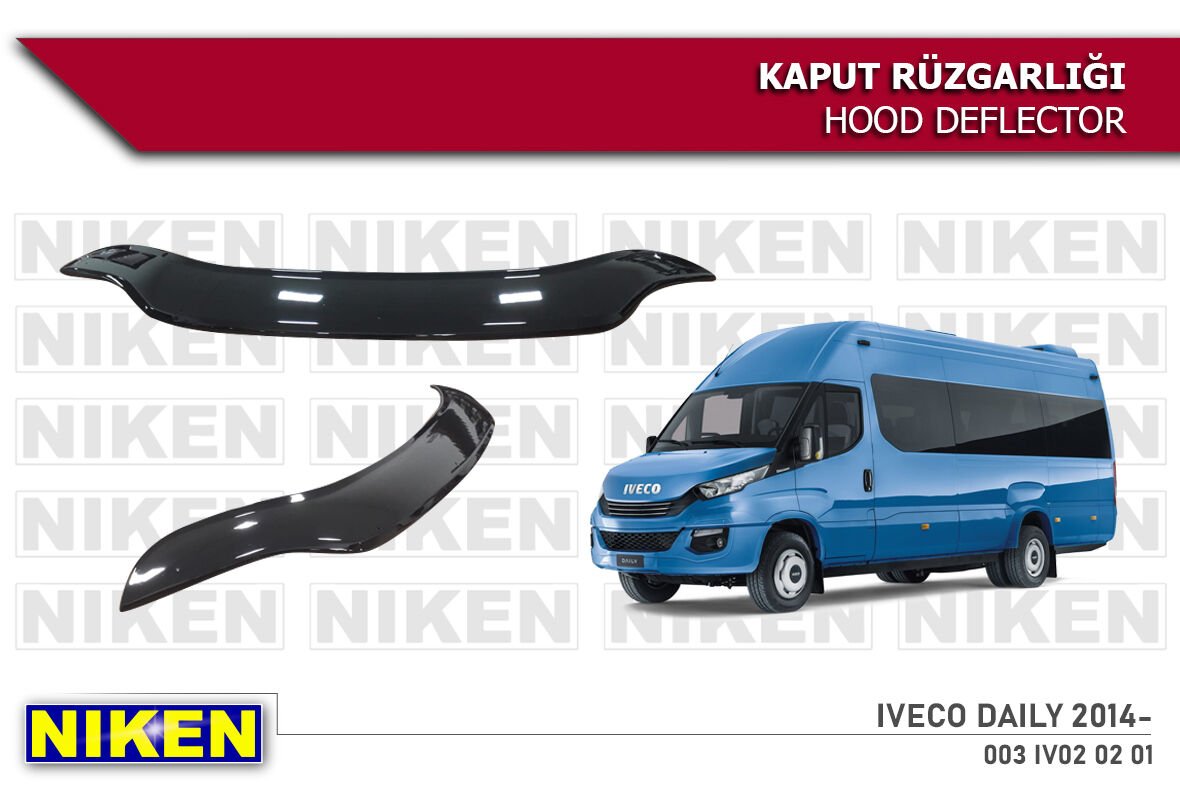 Iveco Daily Kaput Rüzgarlığı Koruyucu 2014 sonrası