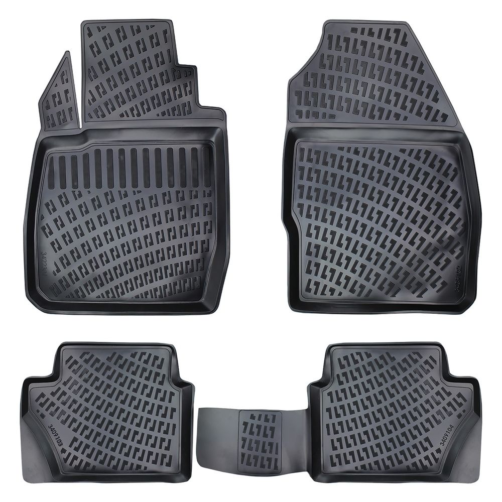 Ford Fusion 3D Paspas Siyah 2002-2012 arası Rizline