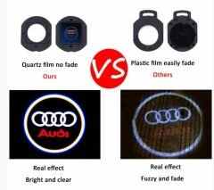 Audi Q3 kapı altı logo hayalet logo 2012 sonrası
