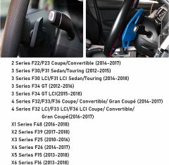Bmw F20 M Direksiyon F1 Vites Kulakçığı Paddle Shift Mavi