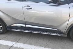 Toyota chr yan basamak koruma 2018 sonrası oem noktalı model