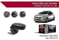 Peugeot 208 Araca Özel Kol Dayama Kolçak Niken 2012+