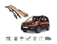 Cıtroen Berlingo Tavan Çıtası Kısa Siyah 2019- Sonrası modeller
