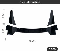 Honda Civic Fc5 uzay cam üstü spoiler boyasız 2016-2021 arası