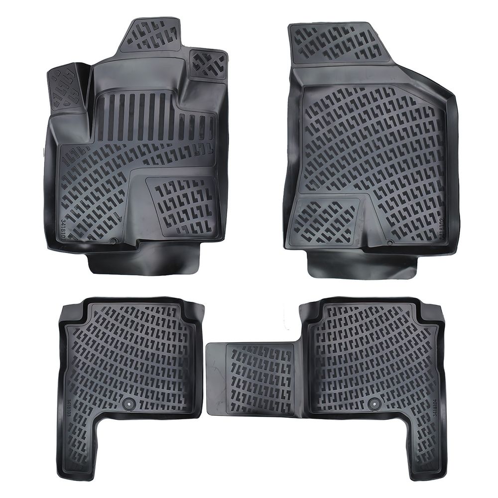 Hyundai Santafe 7 koltuk 3D havuzlu paspas 2006-2012 arası Rizline