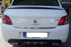 Peugeot 301 uyumlu üniversal difüzör Siyah 2012 ve sonrası modeller