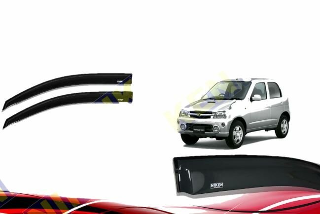 Daihatsu Terios Cam Rüzgarlığı Niken 2006 Sonrası (Kromsuz Model)