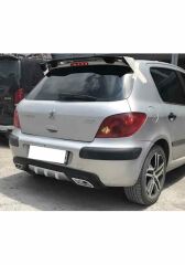 Peugeot 308 uyumlu üniversal difüzör Gri 2008 ve sonrası modeller