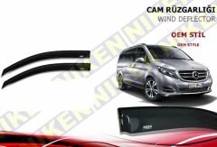 Mercedes Vito Cam Rüzgarlığı 2 li Niken 2015 Sonrası (Kromsuz Model)