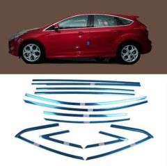 Ford Fiesta 7 Hb Krom Cam Çerçevesi 2018 ve Sonrası
