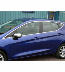 Ford Fiesta 7 Hb Krom Cam Çerçevesi 2018 ve Sonrası