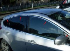 Ford Focus 3 Hb Krom Cam Çerçevesi 2012-2015 arası