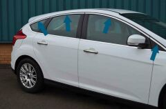 Ford Focus 3 Hb Krom Cam Çerçevesi 2012-2015 arası