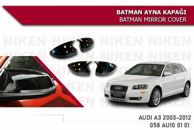 Audi A3 Yarasa Ayna Kapağı 2007-2012 arası modeller Niken