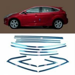 Ford Focus 3 Hb Krom Cam Çerçeve Çıtası 2012-2015 arası