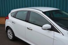 Ford Focus 3 Hb Krom Cam Çerçeve Çıtası 2012-2015 arası