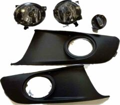 Volkswagen Caddy Sis Farı Lambası ve panjur seti 2010-2015 arası (Anahtarlı Set)