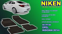 Opel İnsignia paspas kauçuk oem germany 2014+ Sonrası NİKEN