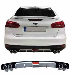 Ford Focus hb-sd uyumlu üniversal difüzör Siyah 2011-2015 arası