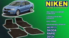 Skoda Rapid paspas kauçuk oem germany 2012+ Sonrası NİKEN