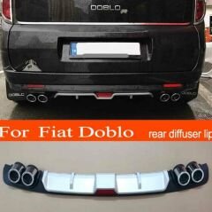 Fiat Doblo 2-3-4 uyumlu üniversal difüzör Gri 2010 sonrası modeller