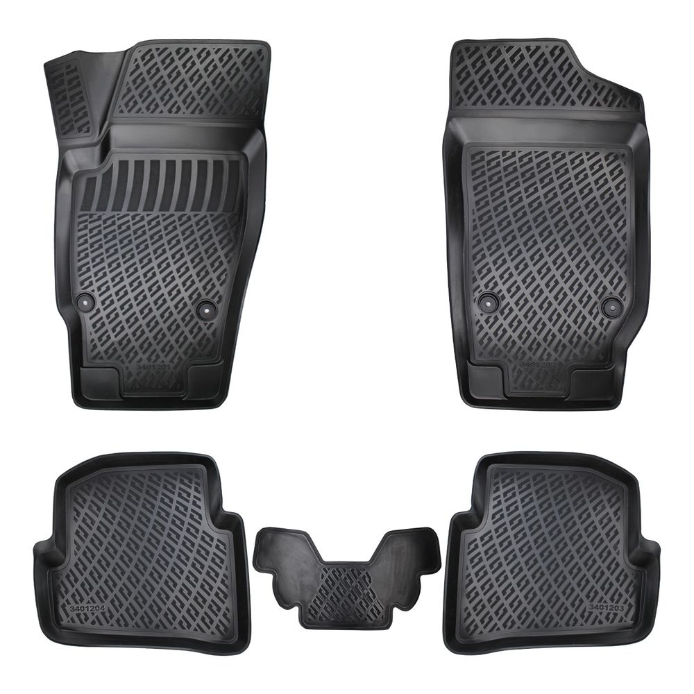 Seat İbiza 3D havuzlu paspas 2008-2017 arası Rizline