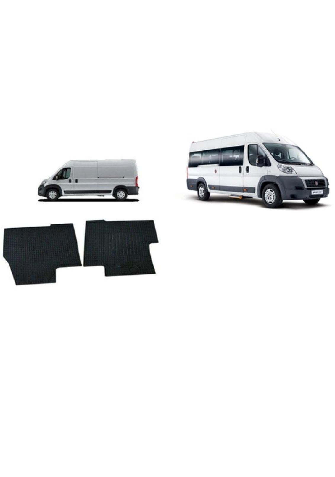Fiat Ducato Paspas 1994-2014 arası modellere uyumlu kauçuk paspas