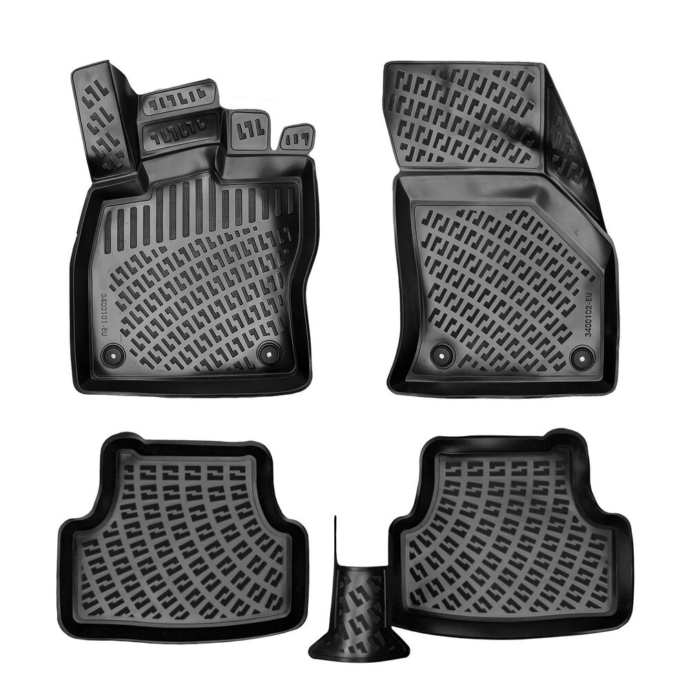 Seat Leon 3D havuzlu paspas 2012-2020 arası Rizline