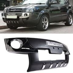 Hyundai tucson ön tampon koruma difüzör oem 2004 - 2009