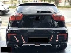 Kia Rio uyumlu üniversal difüzör Gri 2013 sonrası