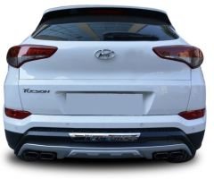 Hyundai tucson arka tampon koruması difüzör 2015-2018