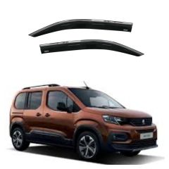 Peugeot Rifter Kromlu 2'li Cam Rüzgarlığı Niken 2019+ sonrası uyumlu