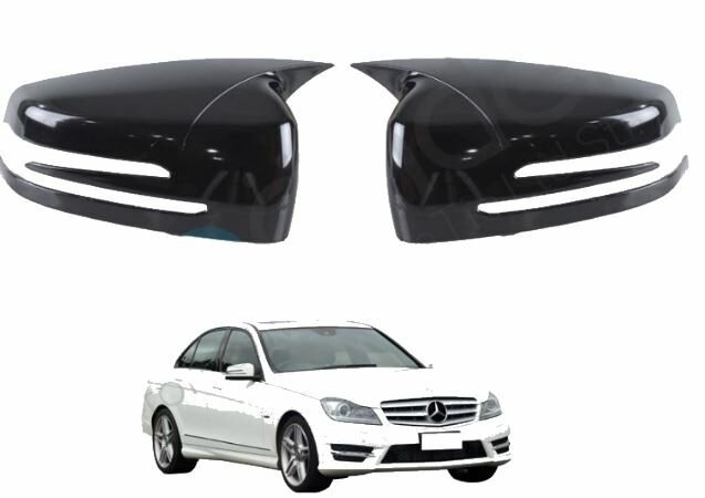 Mercedes C serisi w204 Yarasa Ayna Kapağı 2007-2013 arası modeller