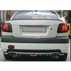 Kia Rio sedan uyumlu arka tampon altı difüzör Siyah 2005-2011 arası