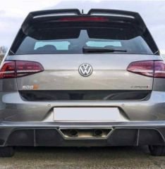 Vw Golf 7-7.5 Oettinger boyalı spoiler (Pianoblack) 2013 sonrası