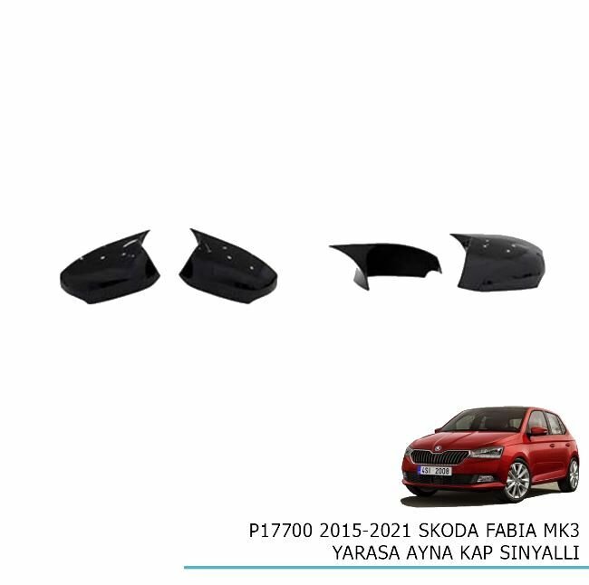 Skoda Fabia Yarasa Ayna Kapağı 2015-2021 arası modeller