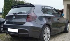 Bmw E81-E87 boyalı spoiler (Pianoblack) 2004-2011 arası
